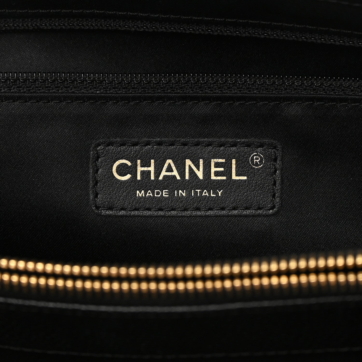Chanel Caviar Quilted XL Grand Shopping Tote GST Black 6 of 14
