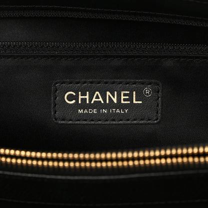 Chanel Caviar Quilted XL Grand Shopping Tote GST Black 6 of 14