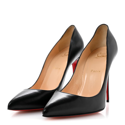 Christian Louboutin Shiny Nappa Pigalle Follies 100 Pumps 40 Black 4 of 8
