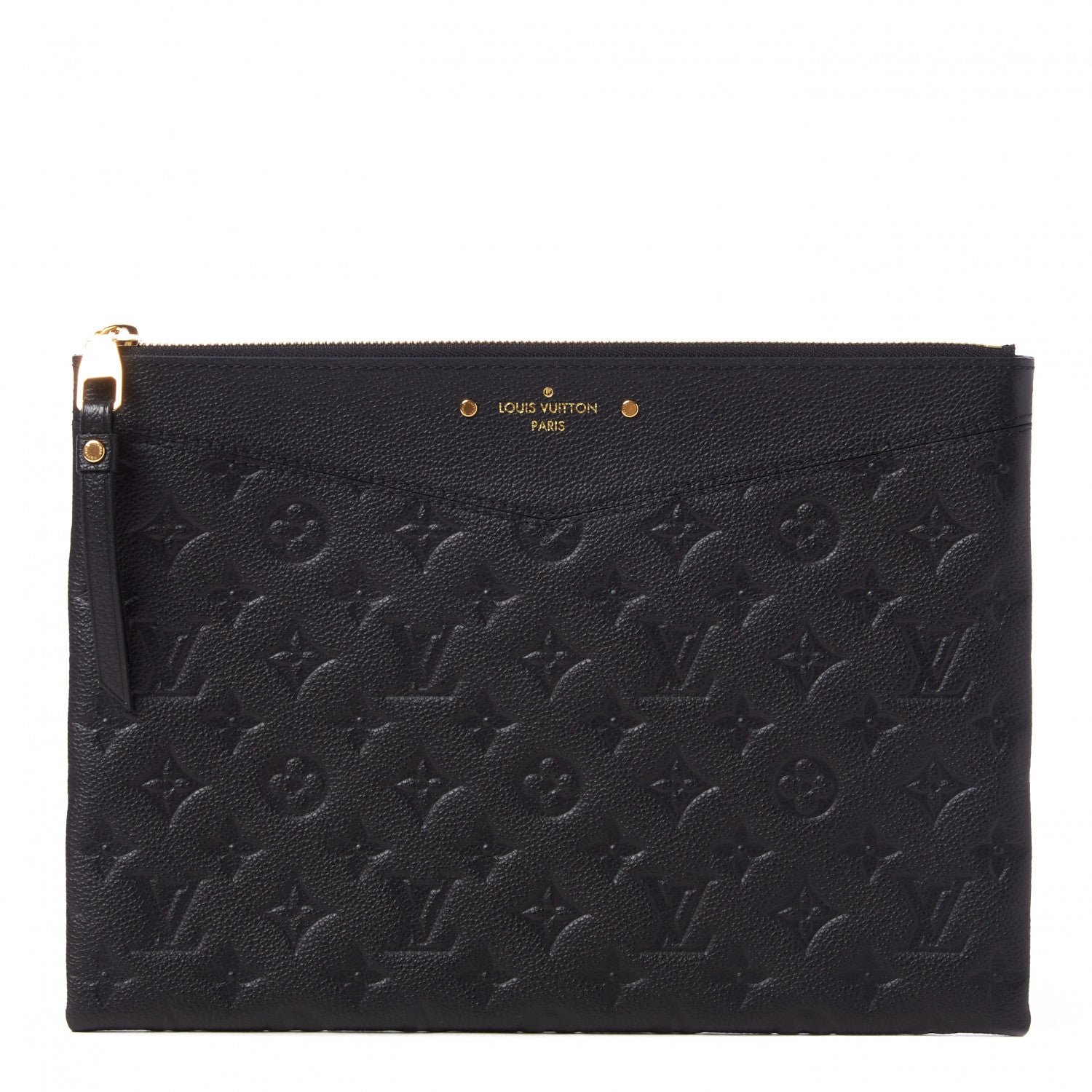 Louis Vuitton Empreinte Daily Pouch Black 1 of 8