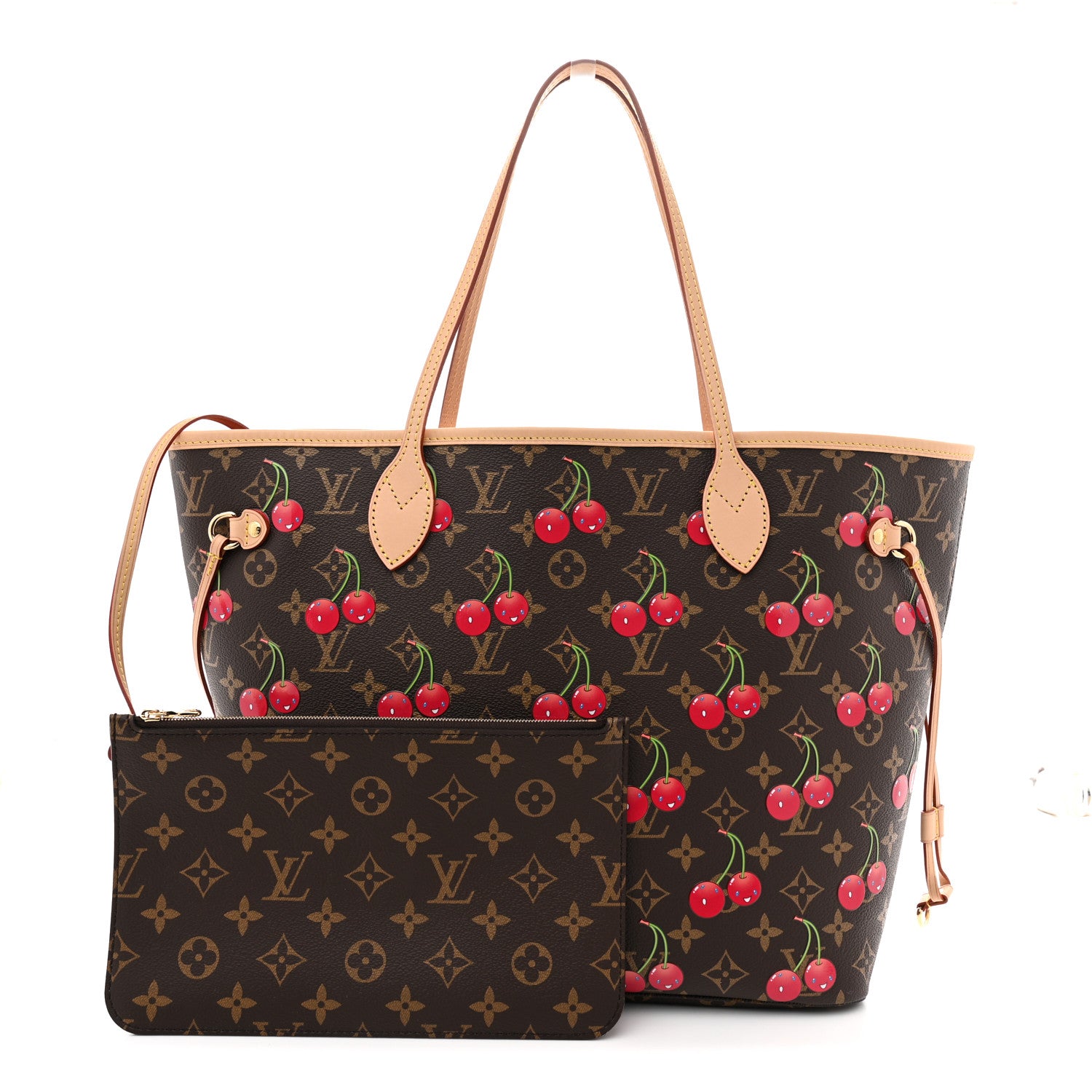 Louis Vuitton LV X TM Monogram Cerises Neverfull MM 3 of 10