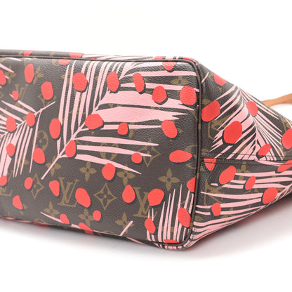 Louis Vuitton Monogram Jungle Dots Neo Neverfull MM Sugar Pink Poppy 11 of 13