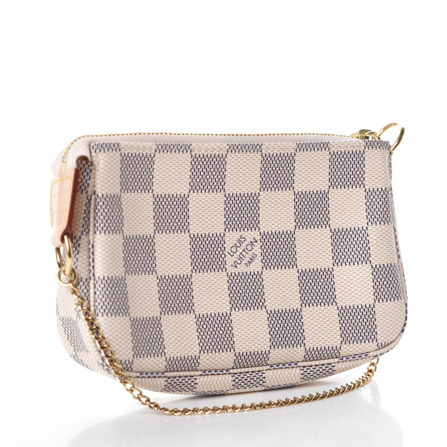 Louis Vuitton Damier Azur Mini Pochette Accessories 3 of 8