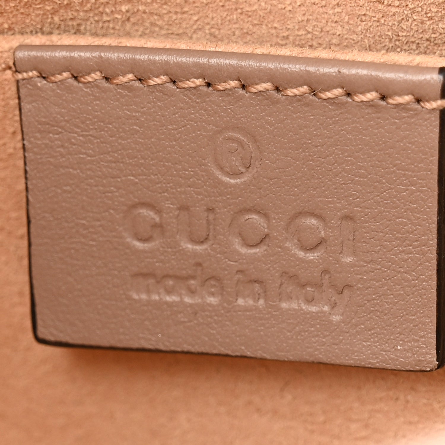 Gucci Calfskin Matelasse Small GG Marmont Chain Shoulder Bag Porcelain Rose 6 of 13