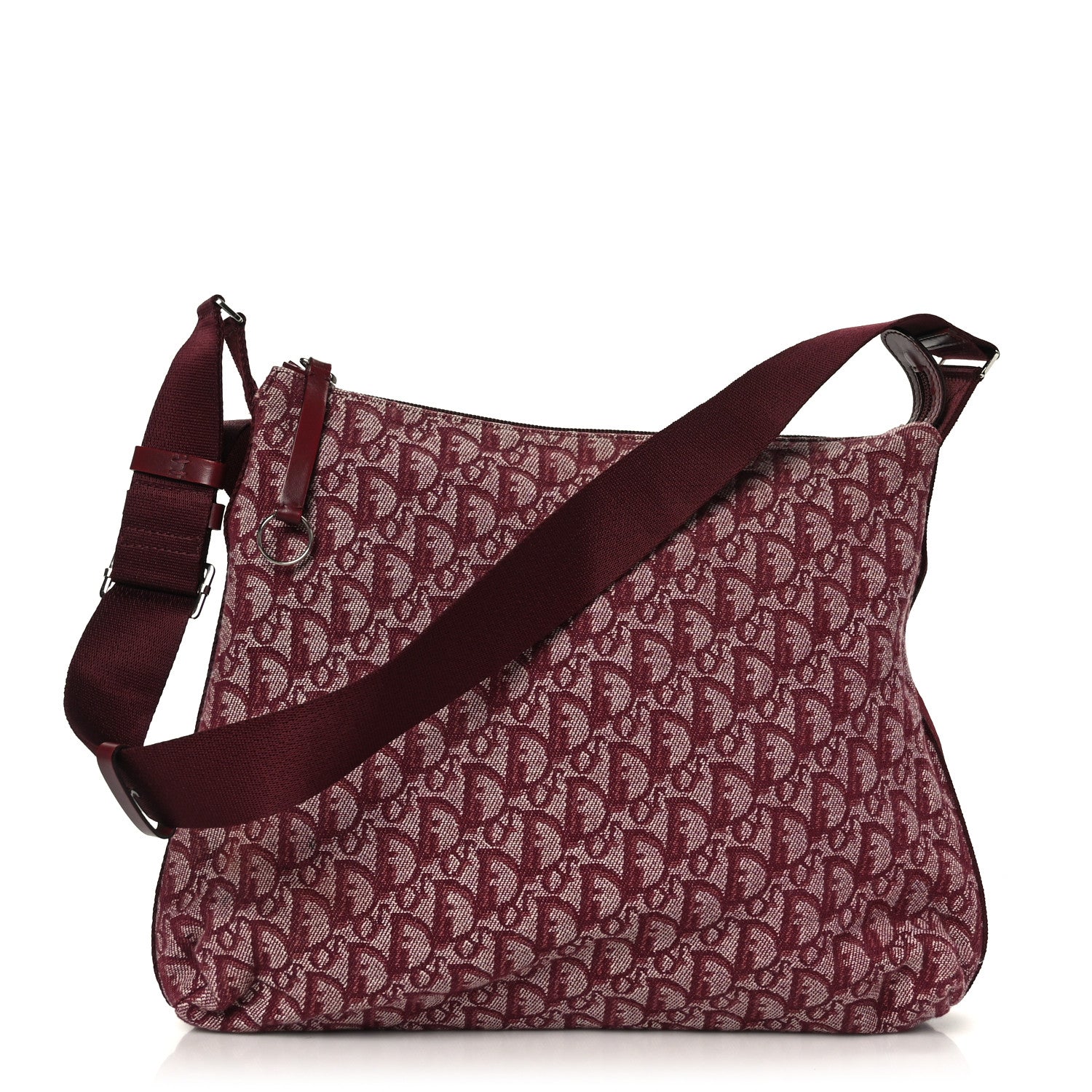 Christian Dior Monogram Messenger Bordeaux 1 of 9
