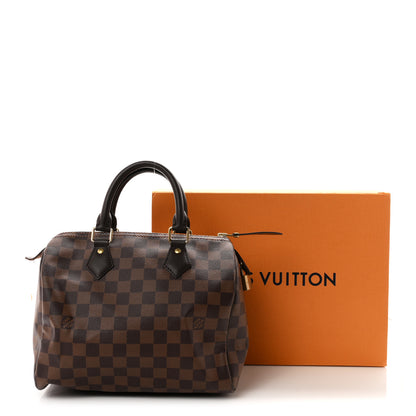 Louis Vuitton Damier Ebene Speedy 25 10 of 10