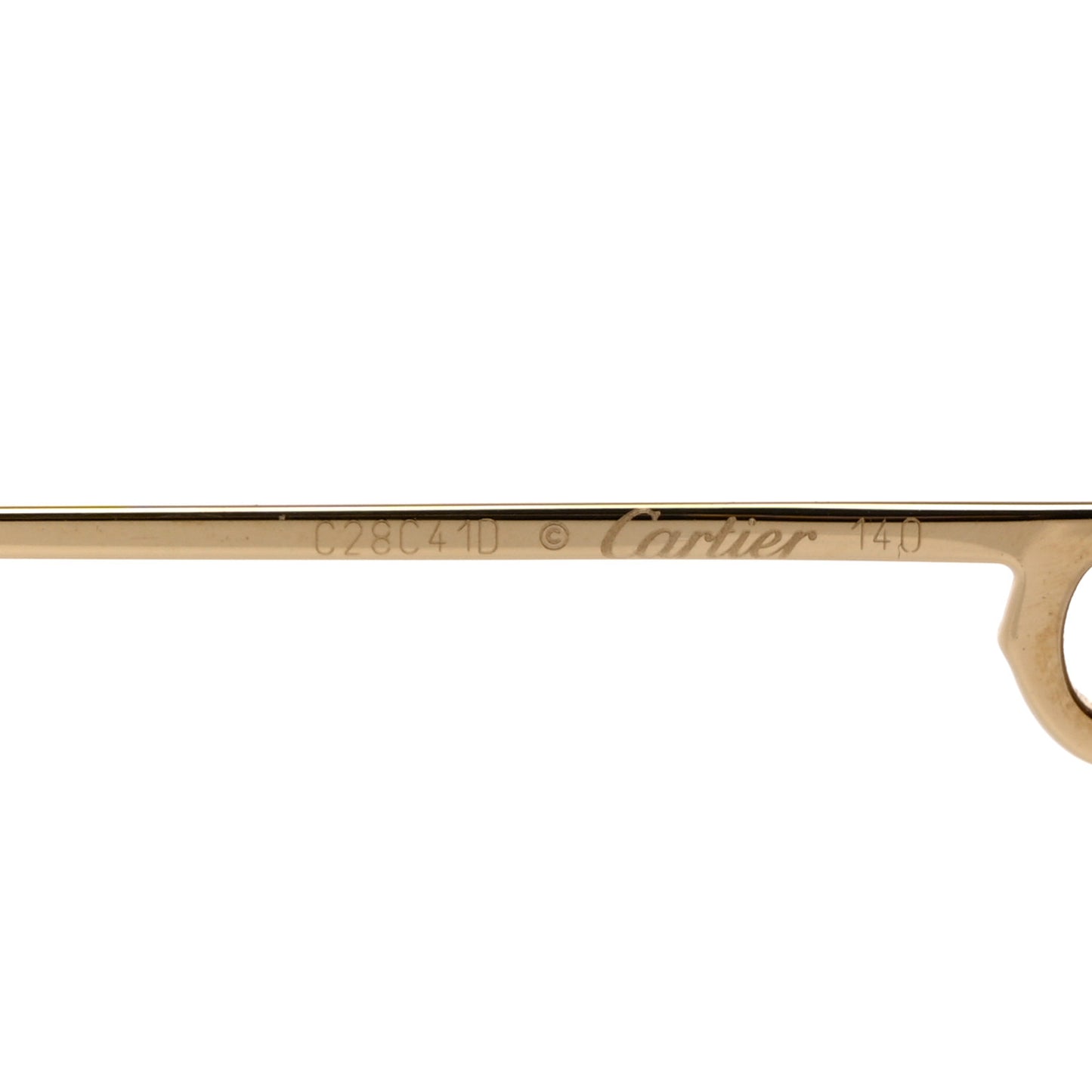 Aviator Sunglasses 140 Gold
