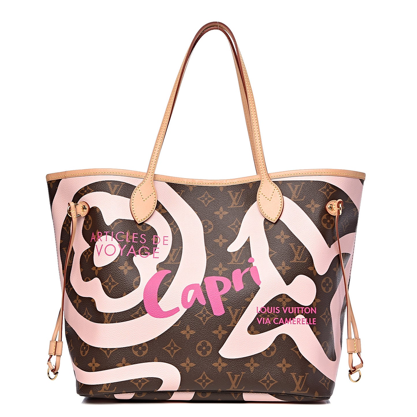 Monogram Tahitienne Capri Neverfull MM