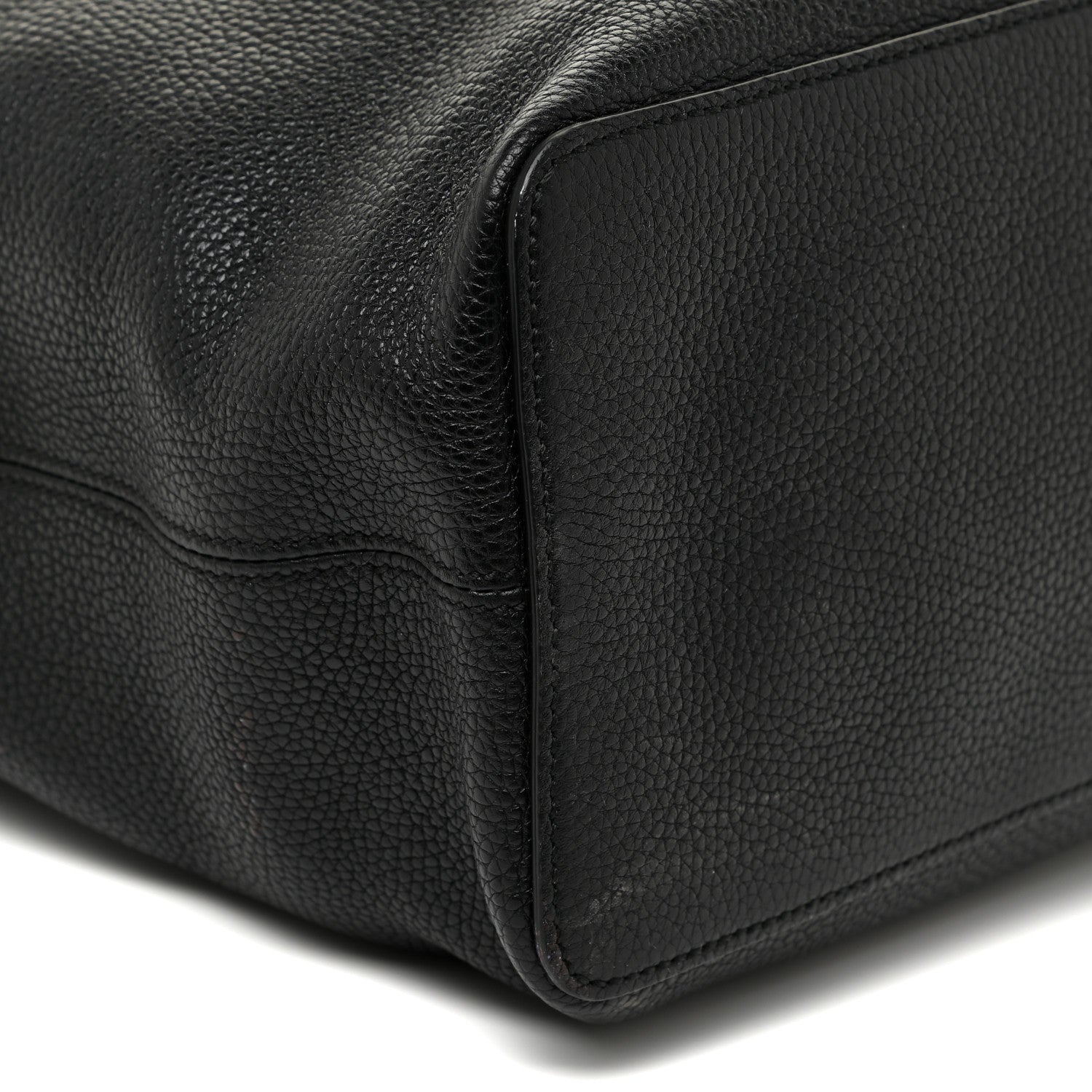 Gucci Pebbled Calfskin Large Soho Hobo Black 8 of 14
