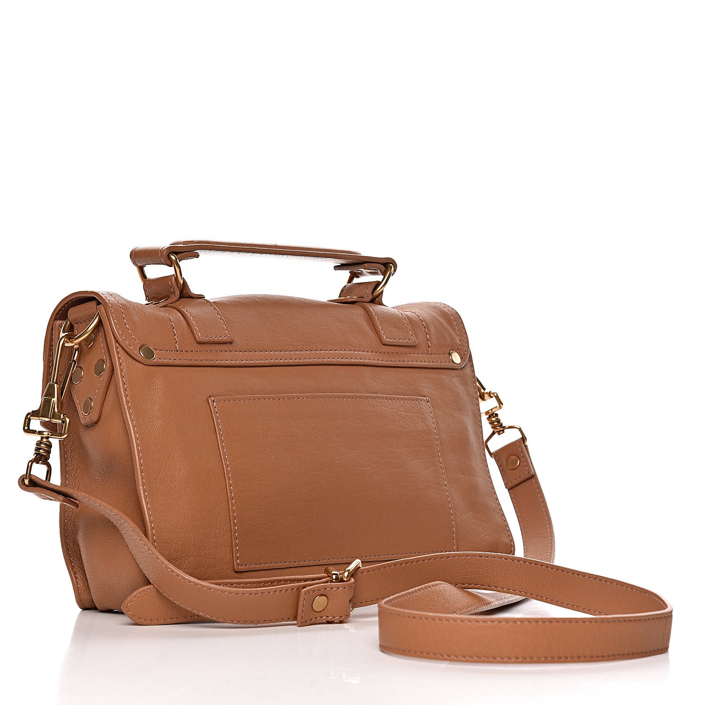 Lambskin Tiny PS1 Satchel Birch