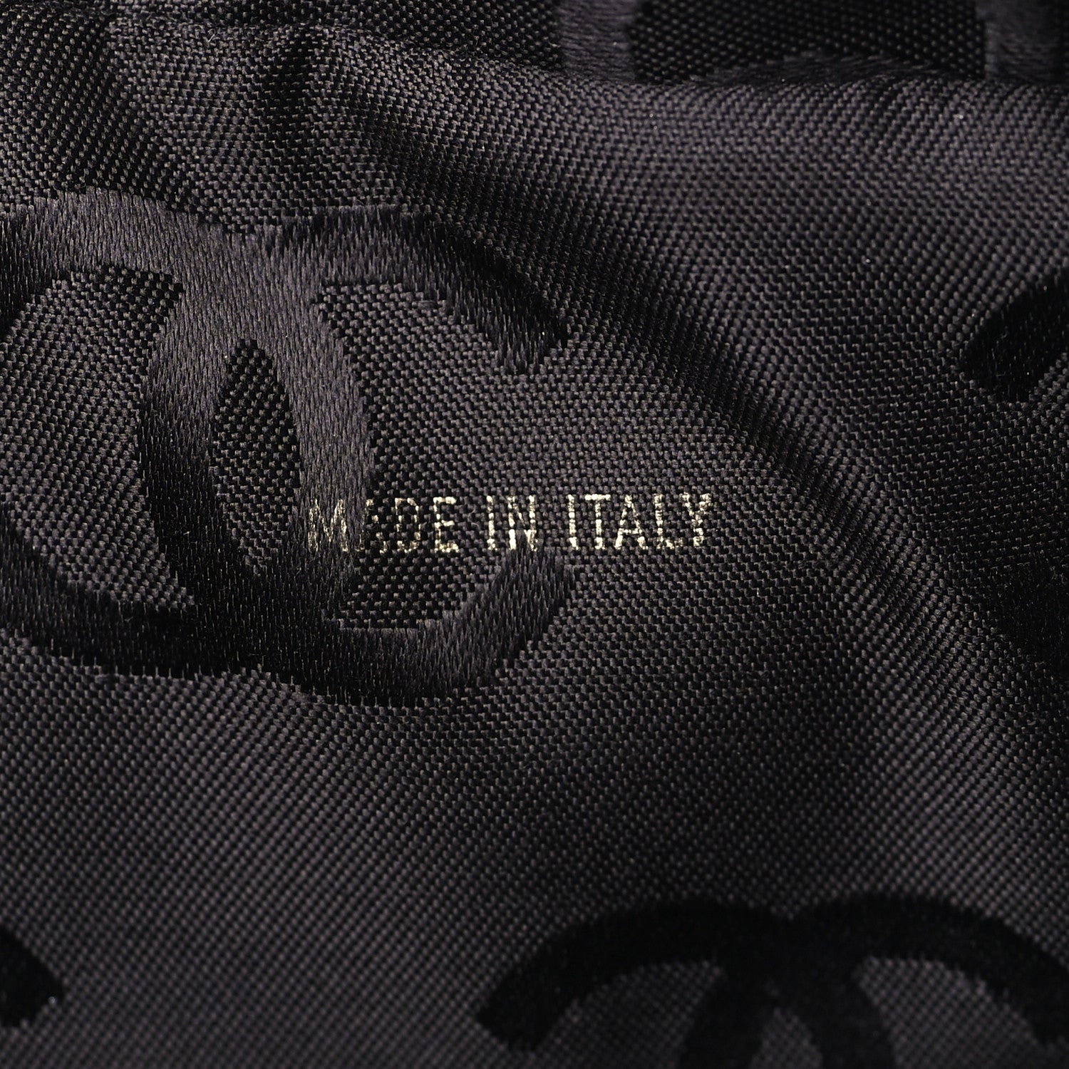 Chanel Lambskin Chevron Quilted Camera Case Black 7 of 12