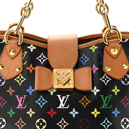 Louis Vuitton Monogram Multicolor Annie MM Black 8 of 10
