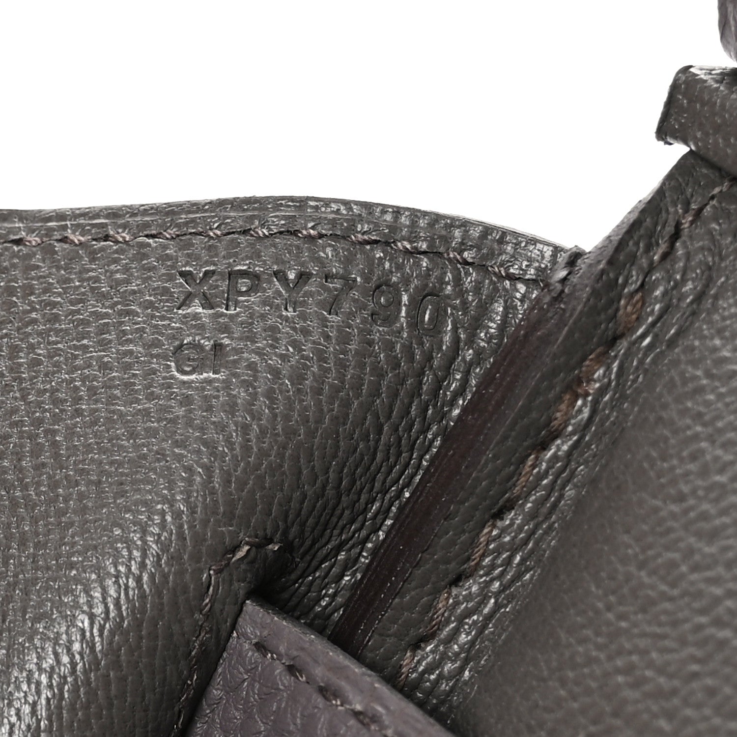 Hermes Togo Birkin 40 Etain 7 of 12