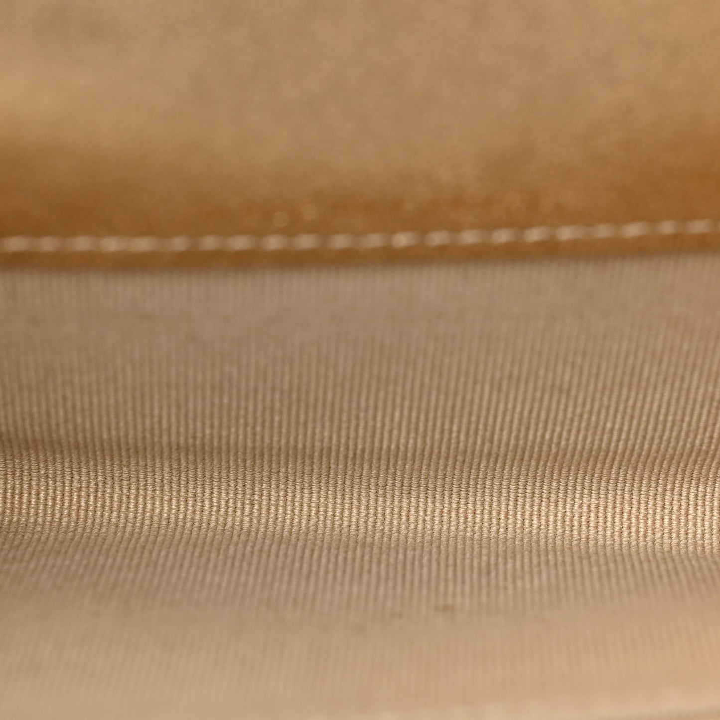 Metallic Lambskin Quilted Flap Card Holder Wallet Gold
