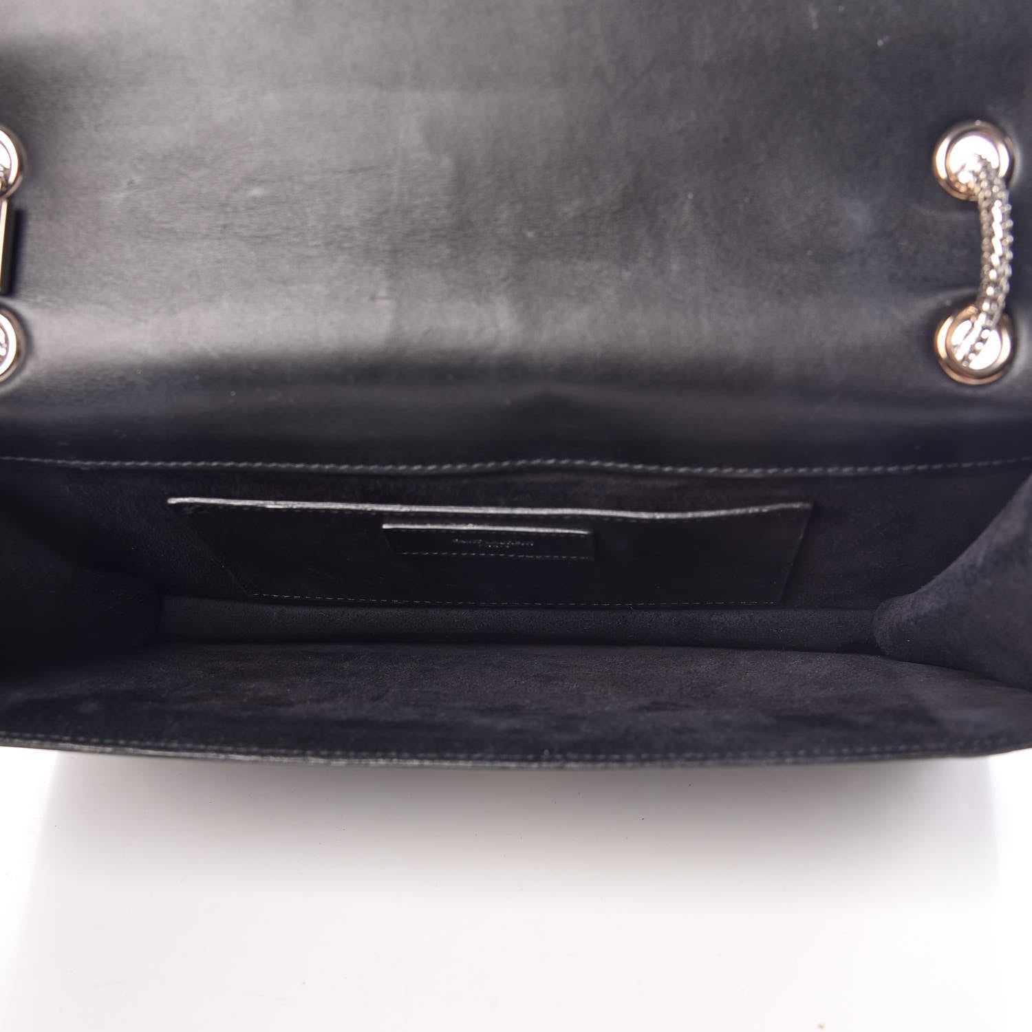 Saint Laurent Calfskin Studded Medium Betty Black 9 of 15