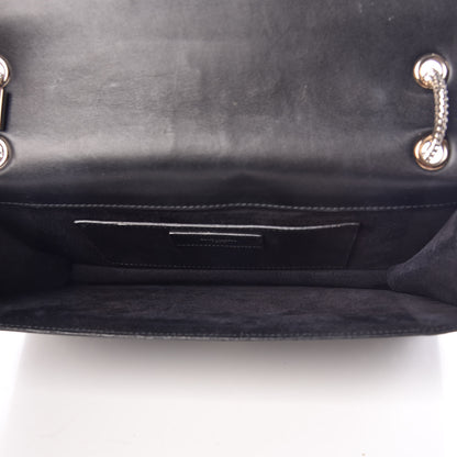 Saint Laurent Calfskin Studded Medium Betty Black 9 of 15
