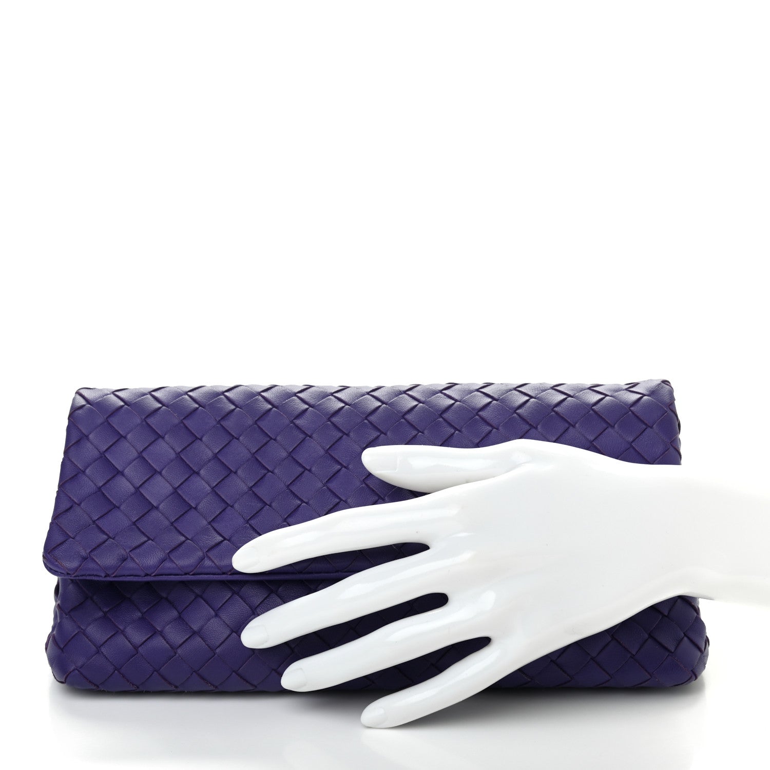Bottega Veneta Nappa Intrecciato Clutch Anemone 2 of 7
