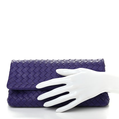 Bottega Veneta Nappa Intrecciato Clutch Anemone 2 of 7