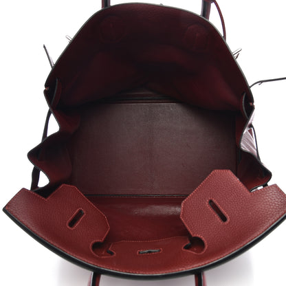 Hermes Fjord HAC Birkin 40 Rouge H 5 of 32