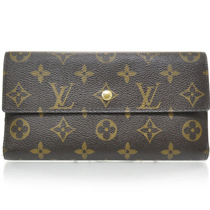 Louis Vuitton Monogram Porte Tresor International Wallet 1 of 8