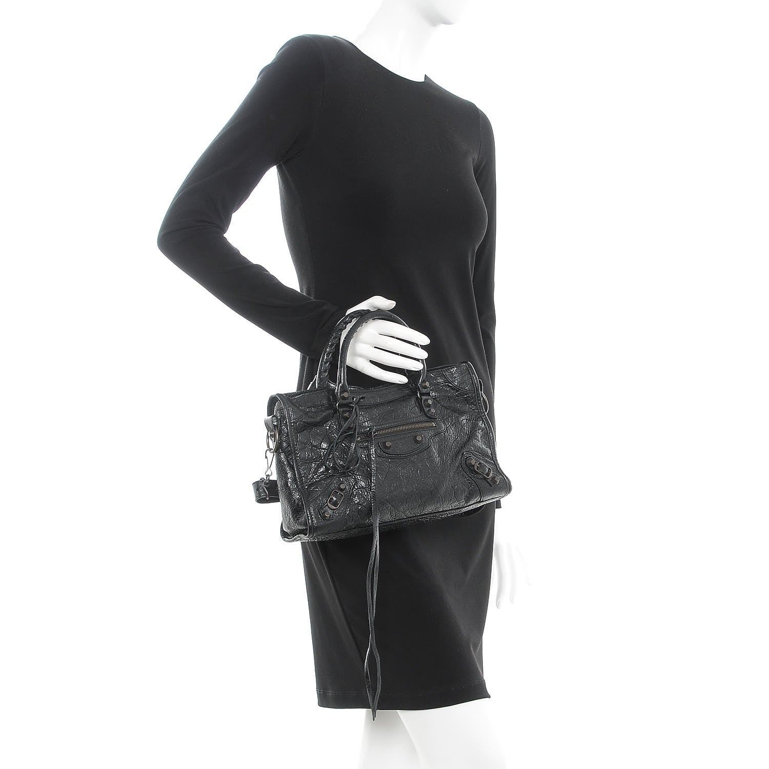 Balenciaga Agneau Classic Hardware S City Black 3 of 8