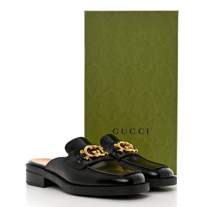Gucci Spice Lux Womens Interlocking G Slippers 40 Black 12 of 12