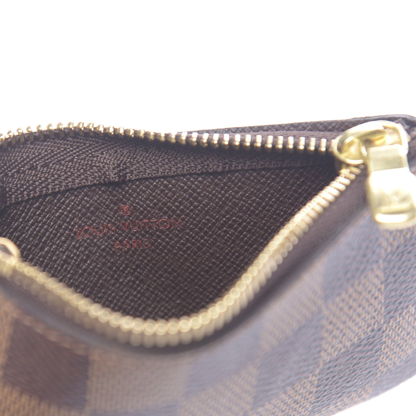 Damier Ebene Key Pouch