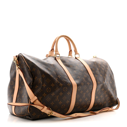 Louis Vuitton Monogram Keepall Bandouliere 55 4 of 28