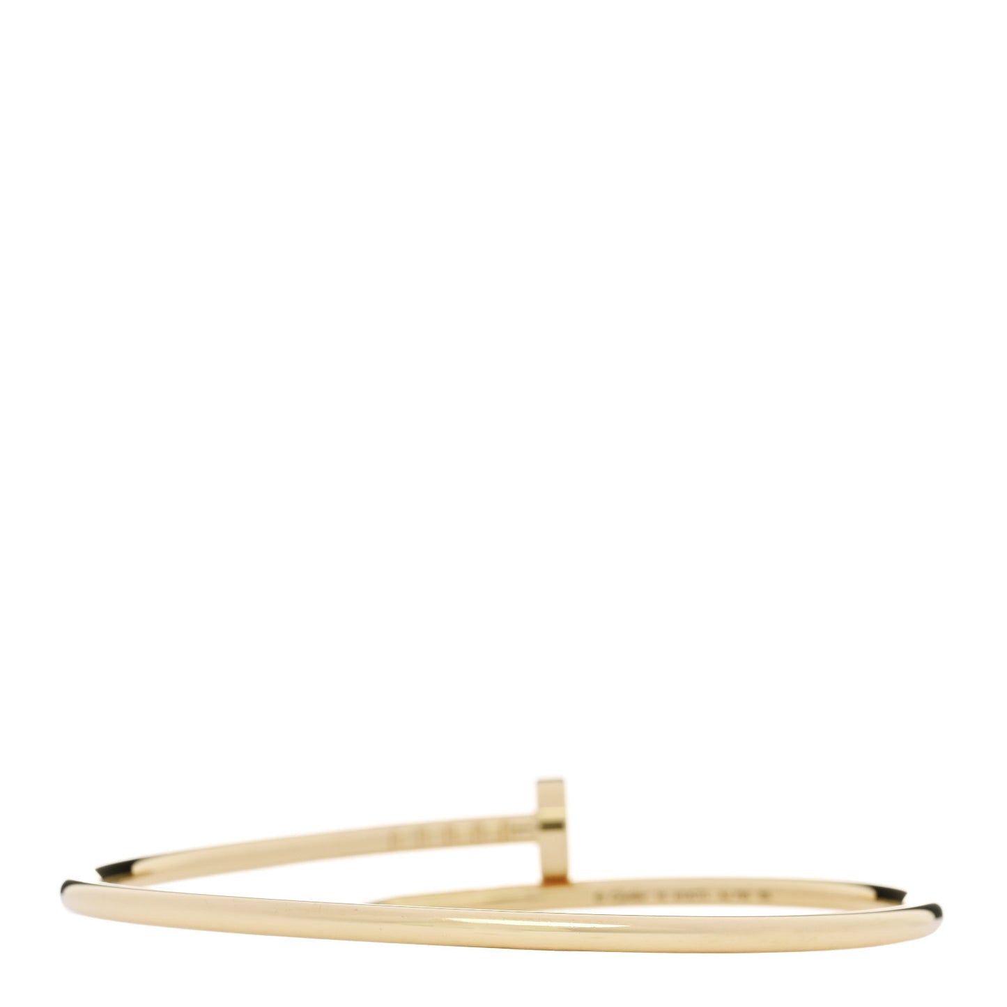 18K Yellow Gold Small Juste Un Clou Bracelet 16