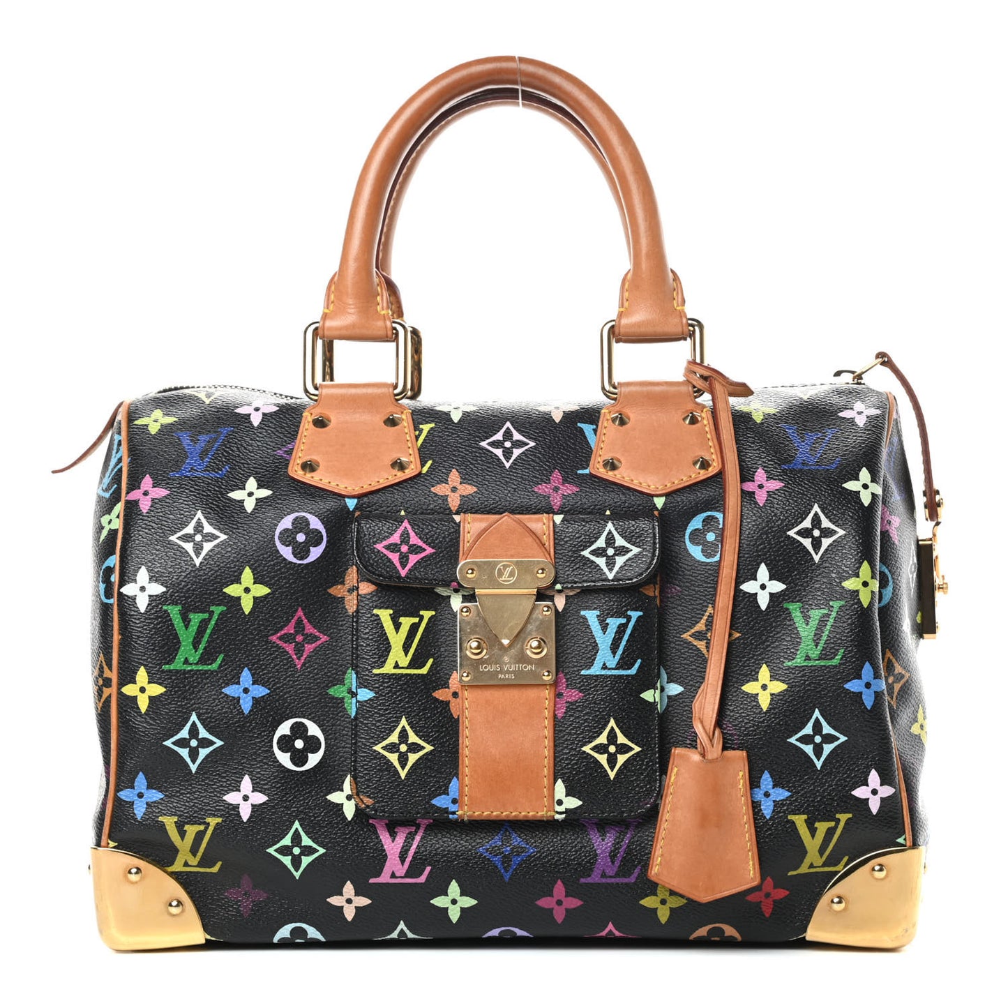Monogram Multicolor Speedy 30 Black