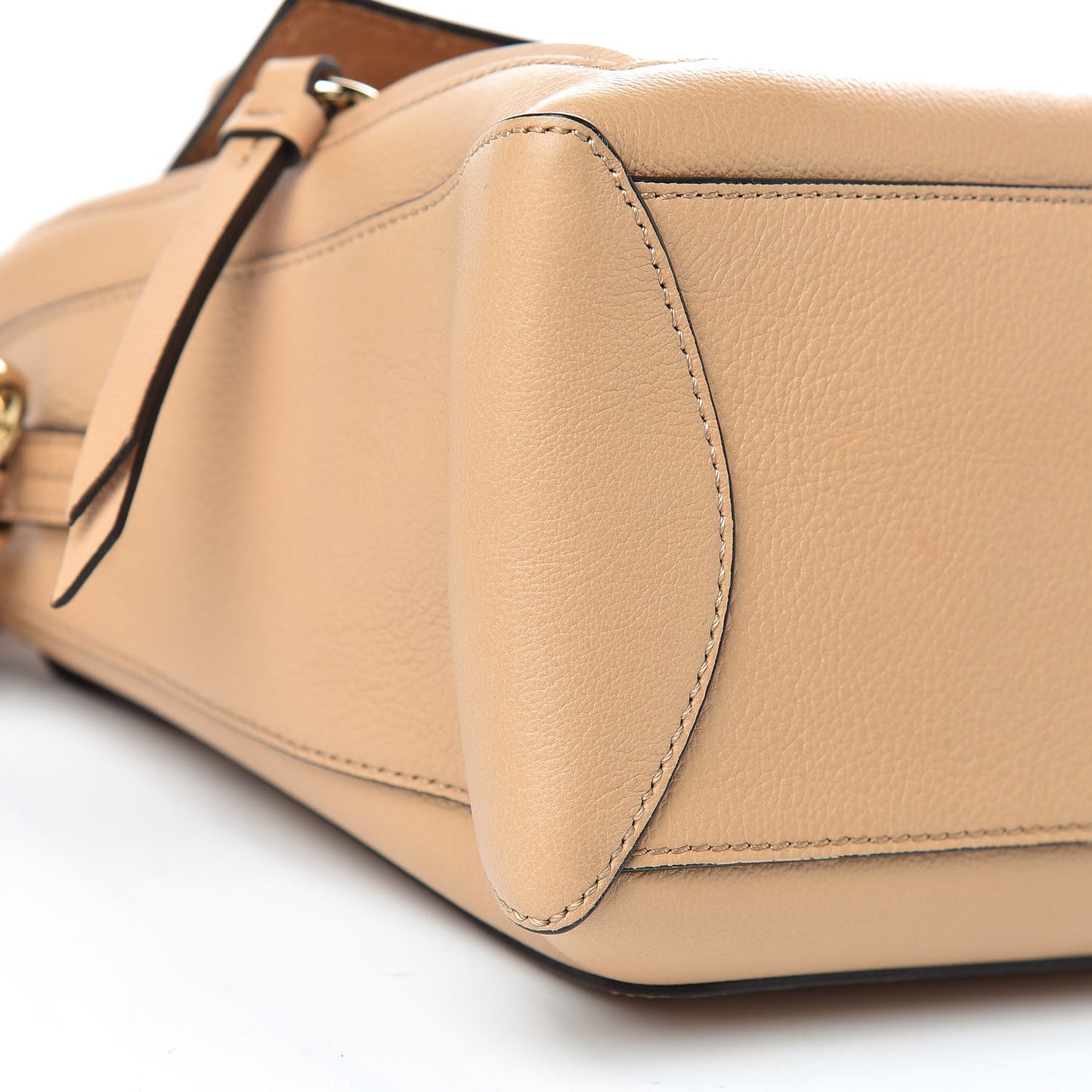 Calfskin Small Faye Day Shoulder Bag Blush Nude