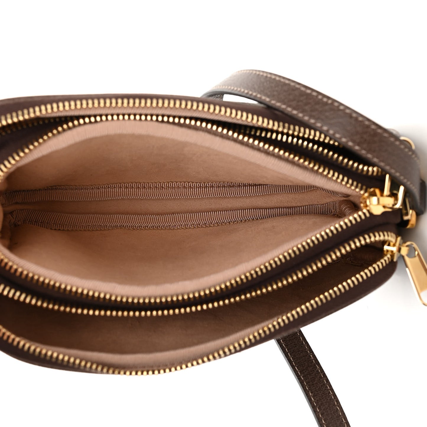 GG Supreme Monogram Web Mini Ophidia GG Bag Brown