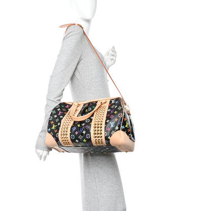 Louis Vuitton Monogram Multicolor Courtney GM Black 2 of 9