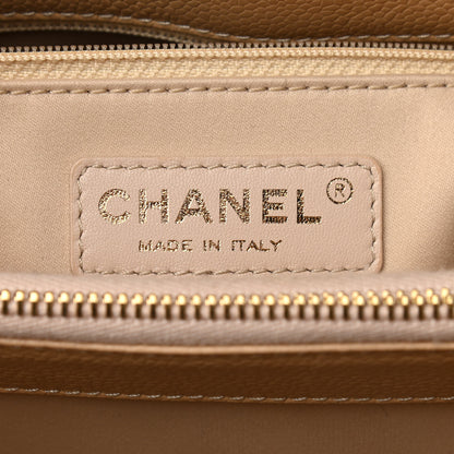 Chanel Caviar Quilted Grand Shopping Tote GST Beige 6 of 11