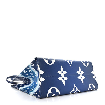 Louis Vuitton Monogram Escale Onthego GM Blue 4 of 8