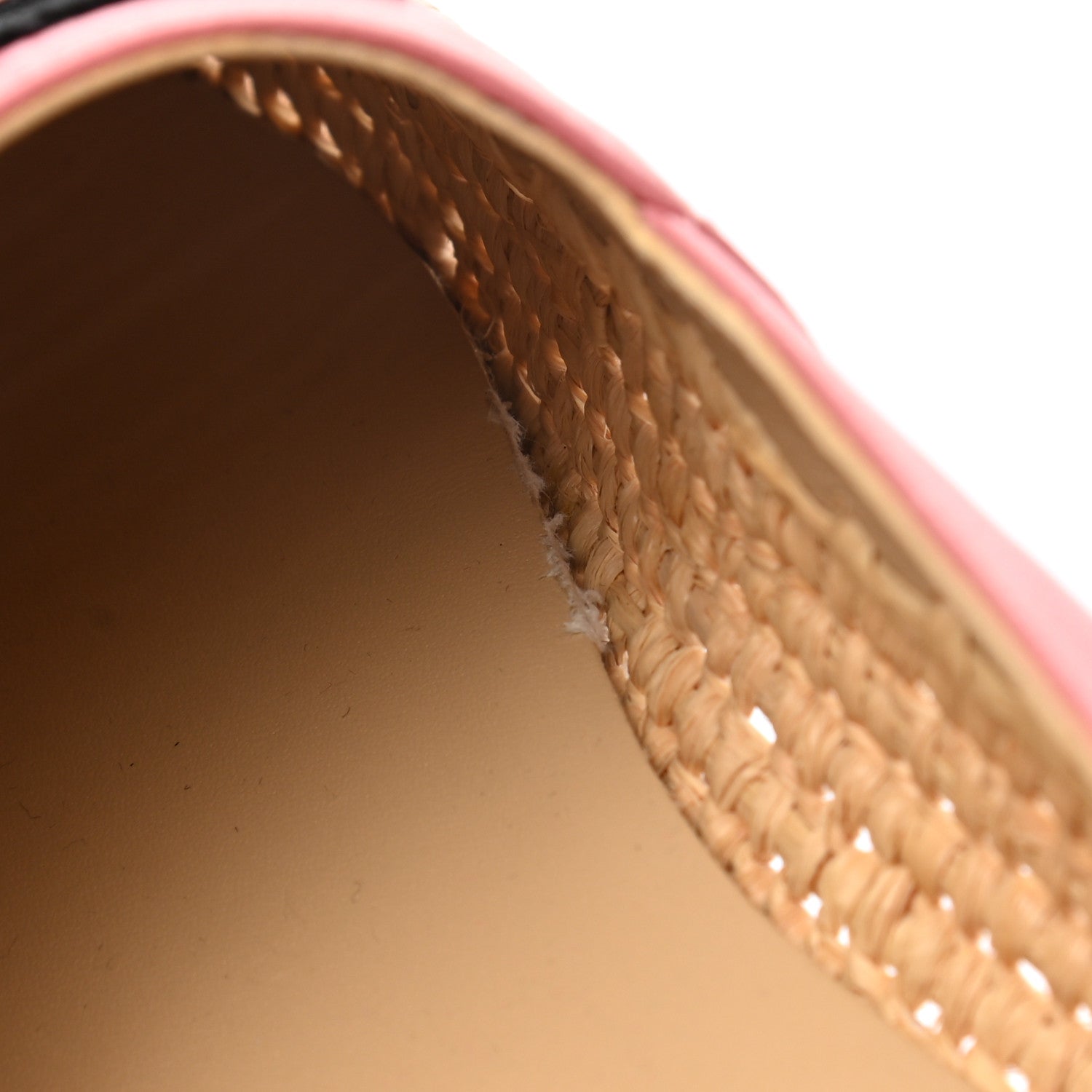 Chanel Lambskin Grosgrain CC Espadrilles 35 Pink 9 of 9