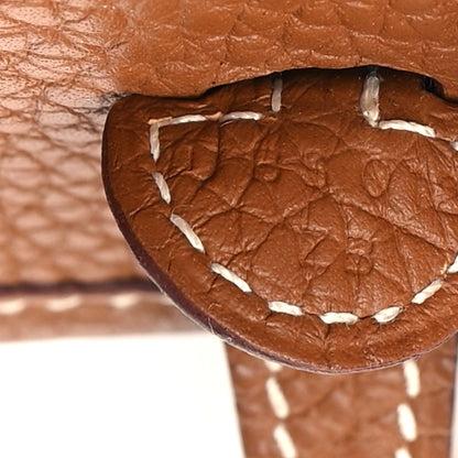 Hermes Taurillon Clemence Evelyne TPM Gold 7 of 14