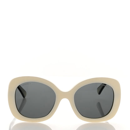 Chanel Acetate Sunglasses 71414A White 2 of 8