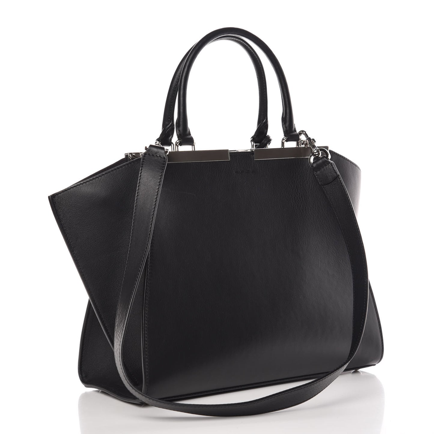 Vitello Dolce Petite 3jours Tote Black