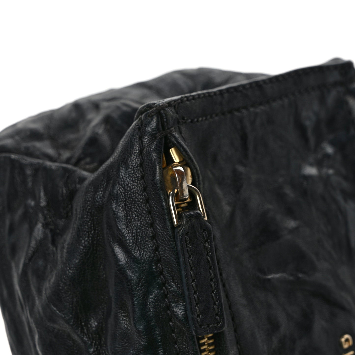 Tumbled Sheepskin Mini Pandora Black