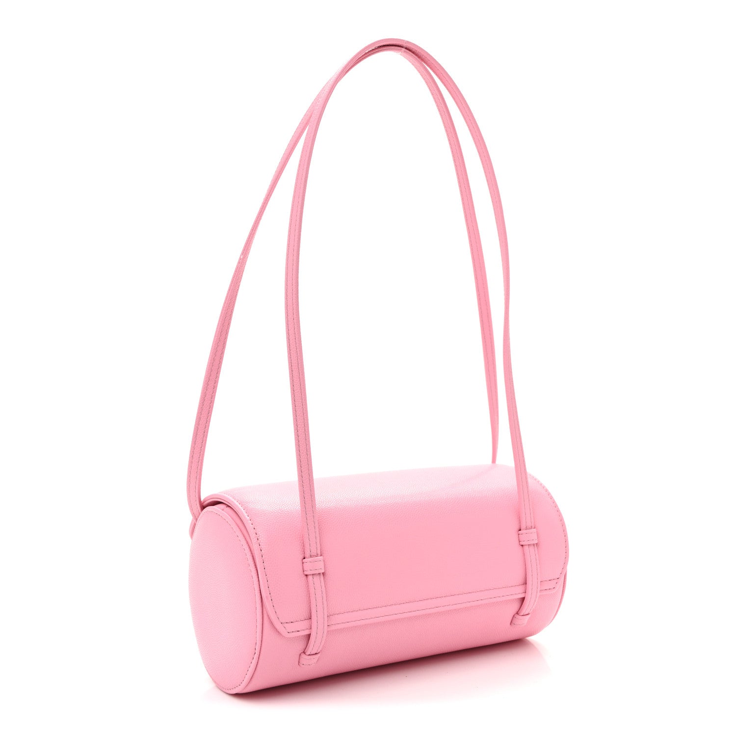 Chanel Shiny Caviar Preppy Coco Small Bowling Bag Pink 3 of 10