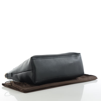 Gucci Calfskin Bamboo Tassel Top Handle Tote Black 3 of 6