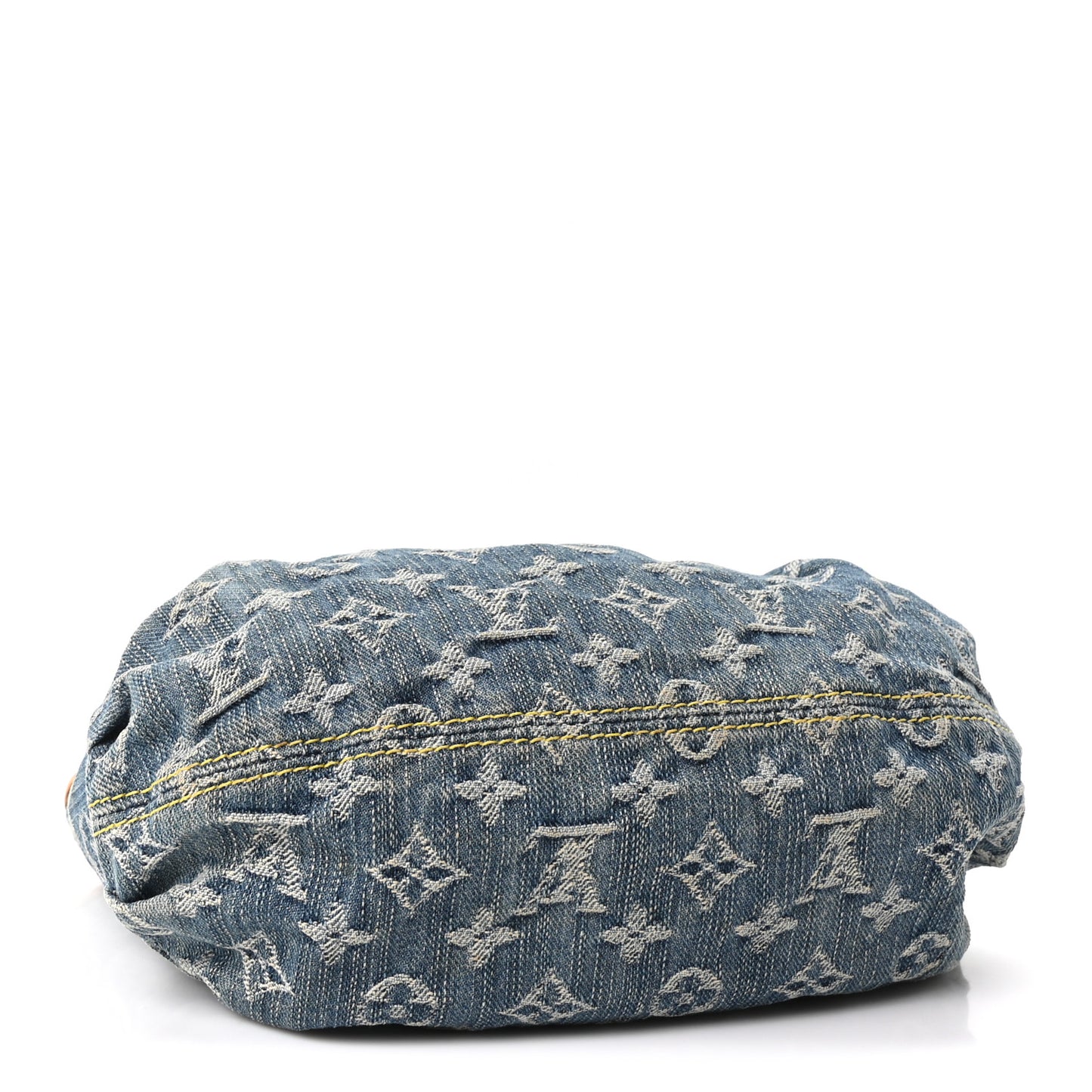 Monogram Denim Pleaty Blue