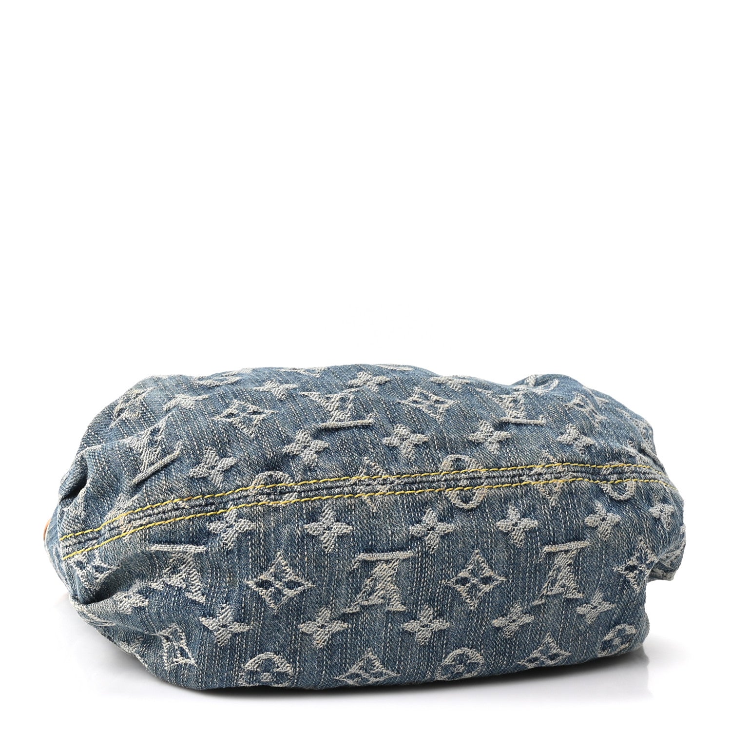 Louis Vuitton Monogram Denim Pleaty Blue 3 of 8