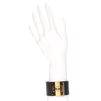Hermes Chamonix Kelly Dog Bracelet Black 3 of 8