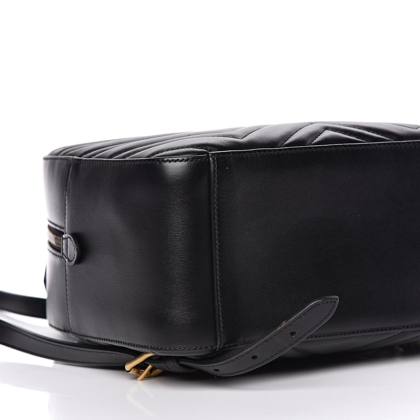 Calfskin Matelasse GG Marmont Backpack Black