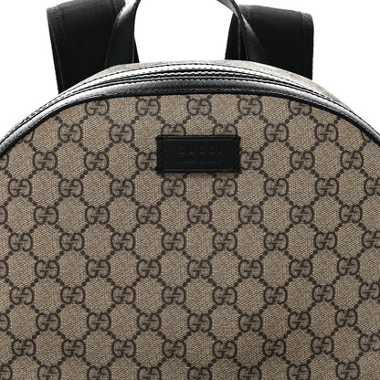 Gucci GG Supreme Monogram Medium Backpack Black 8 of 14
