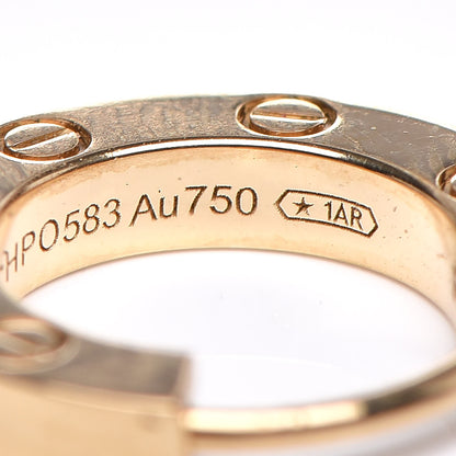 Cartier 18K Yellow Gold Single LOVE Hoop Earring 4 of 5