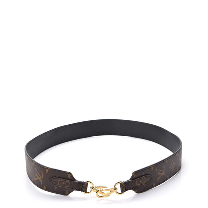 Louis Vuitton Monogram Bandouliere Shoulder Strap Black 3 of 6