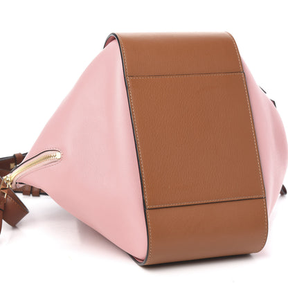 Loewe Calfskin Small Hammock Shoulder Bag Pastel Pink Tan 8 of 10
